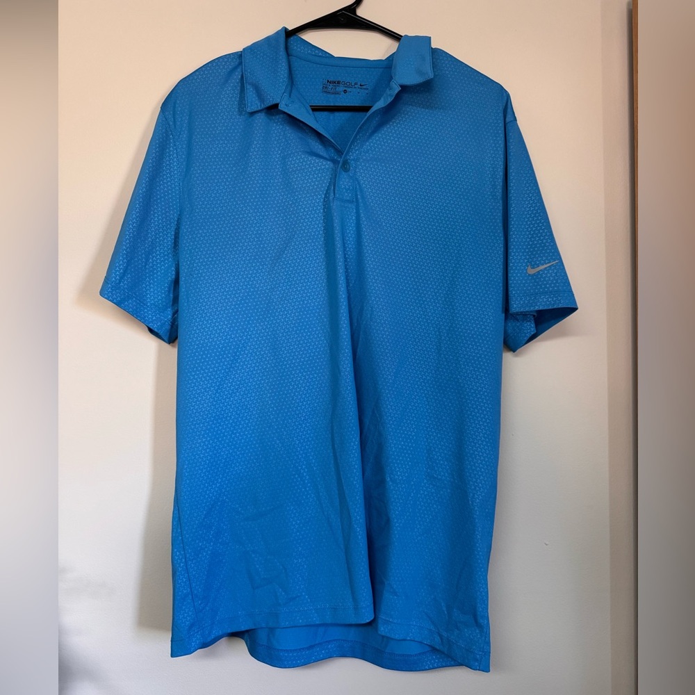 Nike Vibrant Blue Polo Shirt